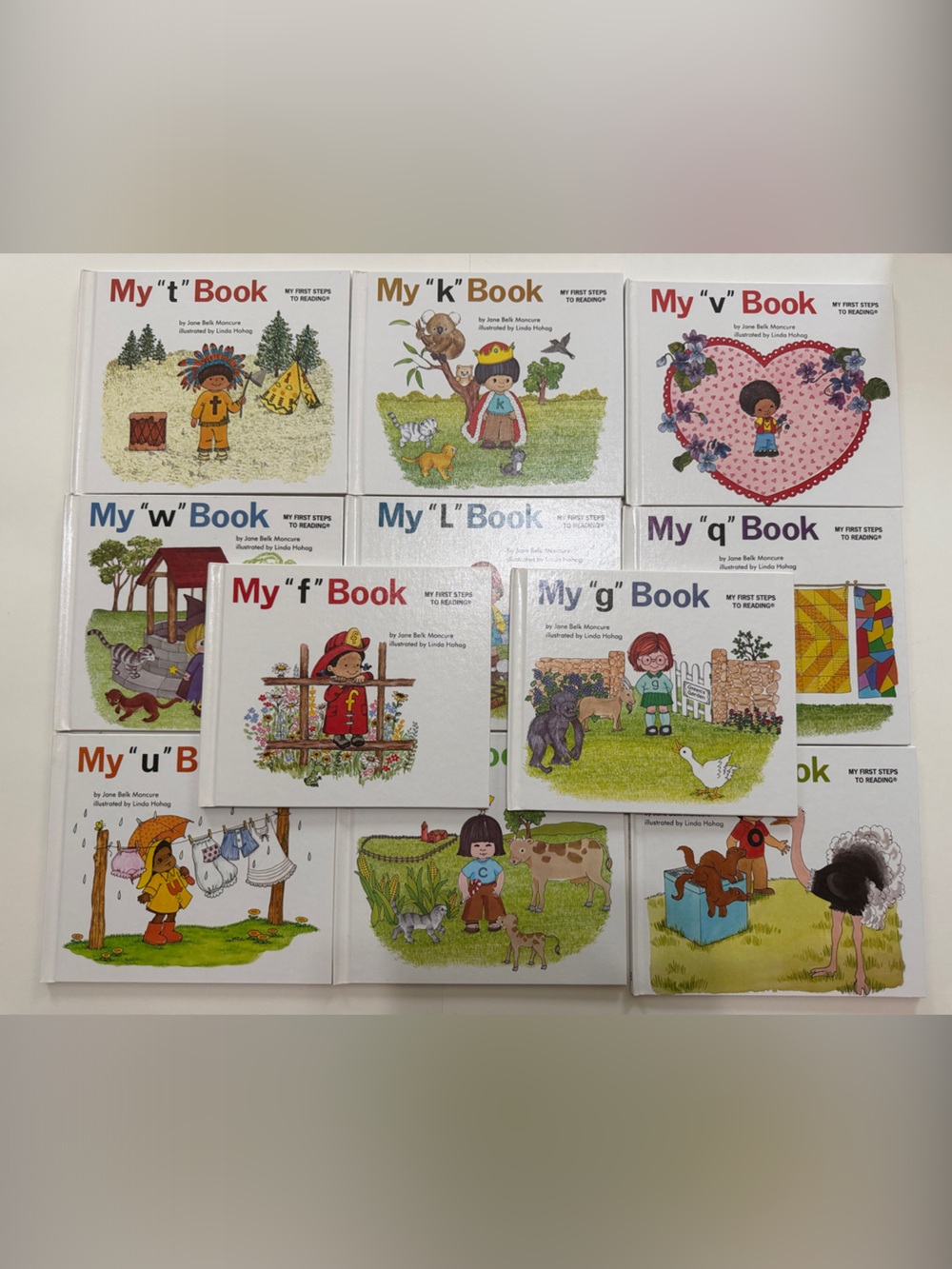 My First Steps to Reading 11 Books Replacement Set by Jane Moncure